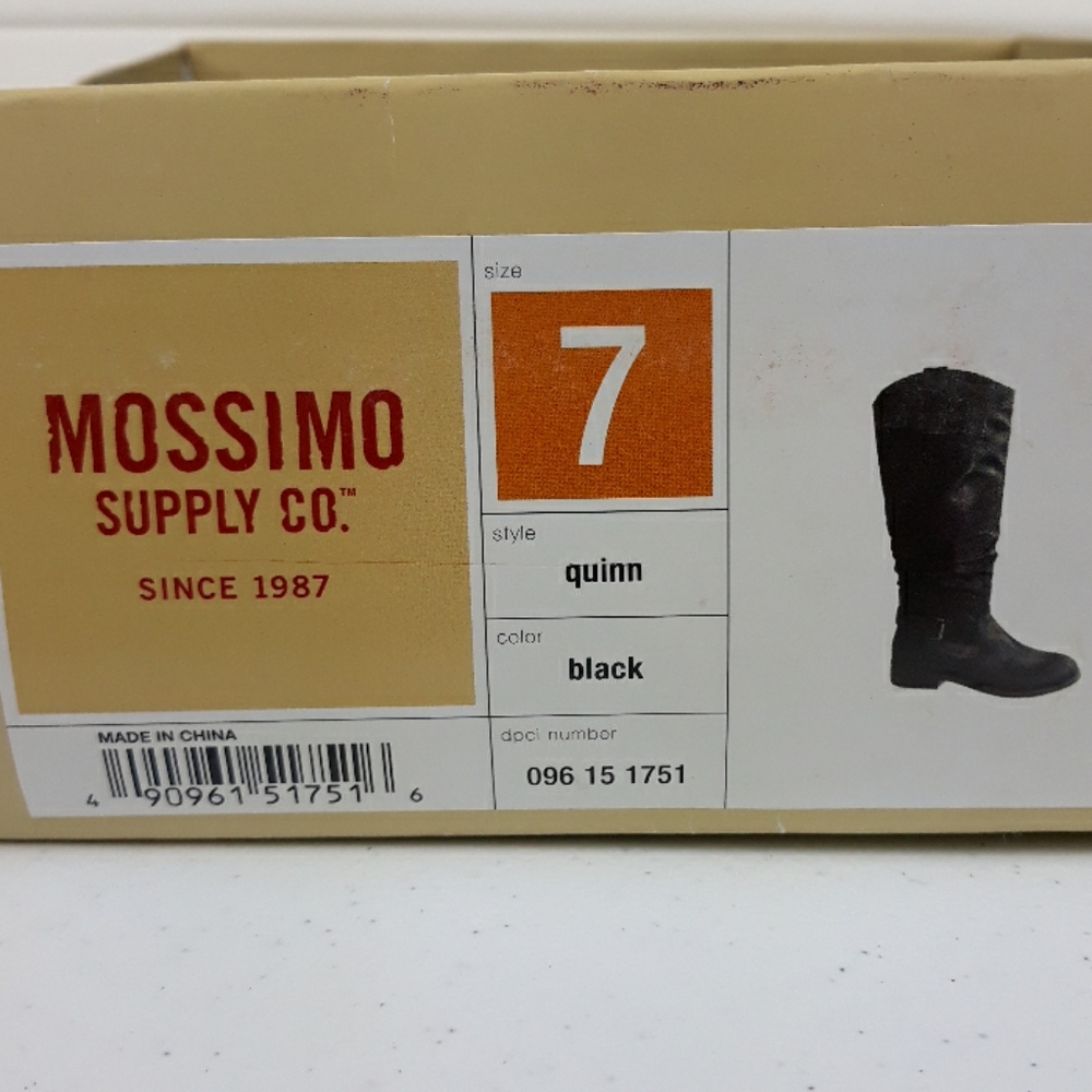 NIB MOSSIMO QUINN BOOTS SZ 7 OR 7.5 - Picture 5 of 5